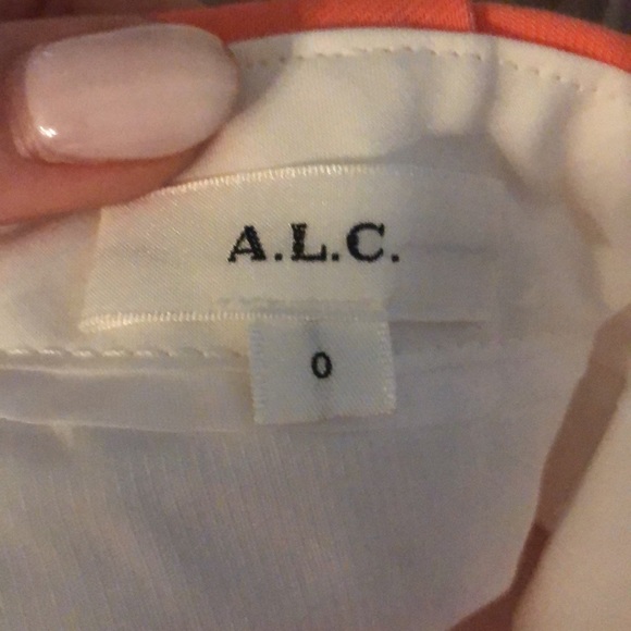 NWOT A.L.C. Kennedy Pink Salmon Trouser Pants. On trend beautiful color ! - Picture 10 of 12